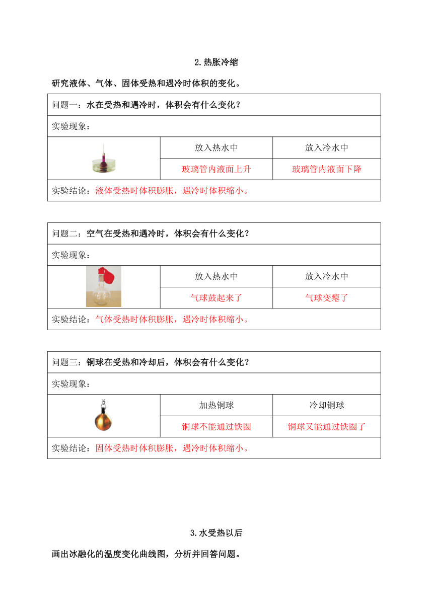 2021新苏教版科学四年级下册学生活动手册答案