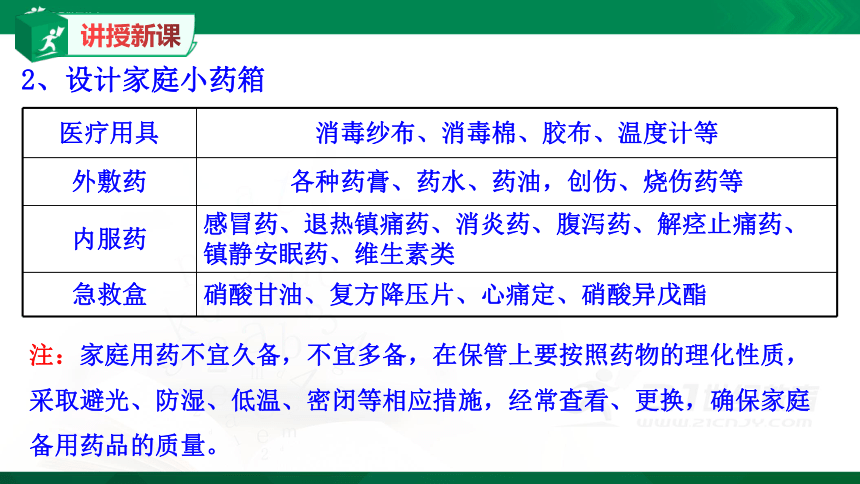 8.2 用药与急救和传染病的预防课件（共26张PPT）