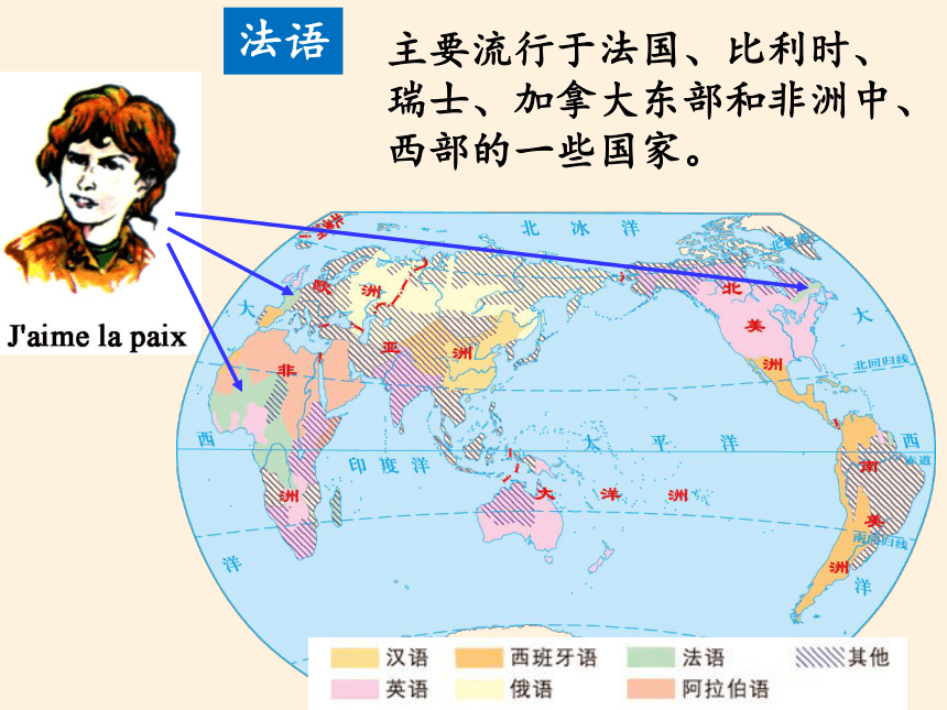 湘教版七年级上册 地理 课件 3.3世界的语言与宗教（33张PPT）