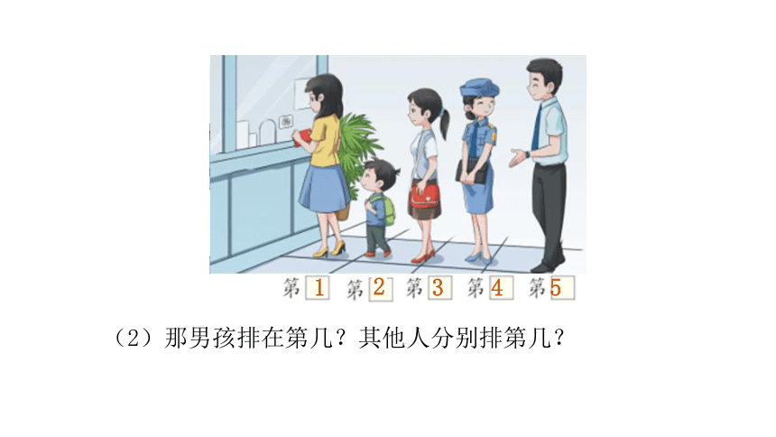 小学数学人教版一年级上3.3 第几  课件（18张ppt）