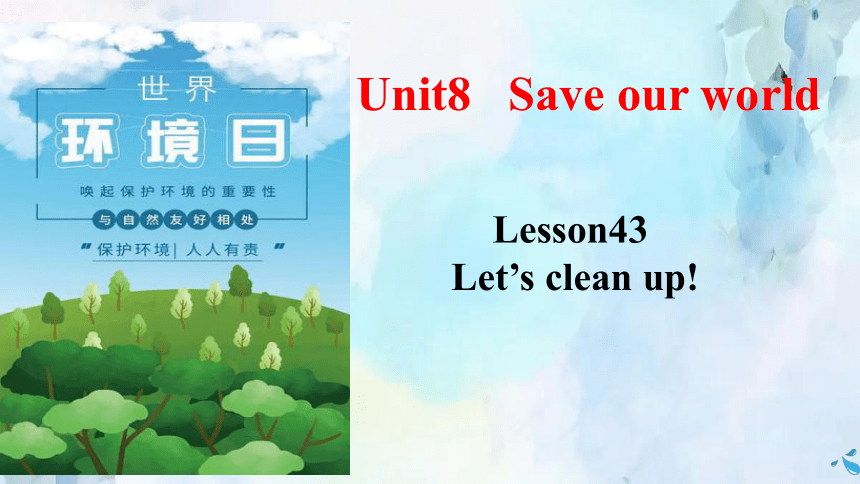 Unit 8 Save Our World Lesson 43课件(共21张PPT) 2023-2024学年冀教版英语八年级下册