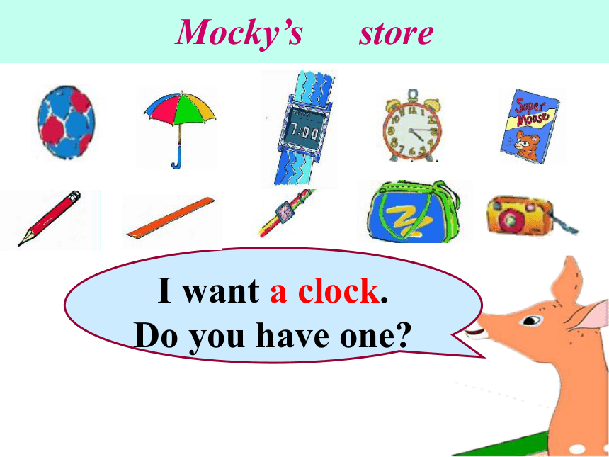 Unit10 Mocky's store Lesson3课件（共13张PPT）