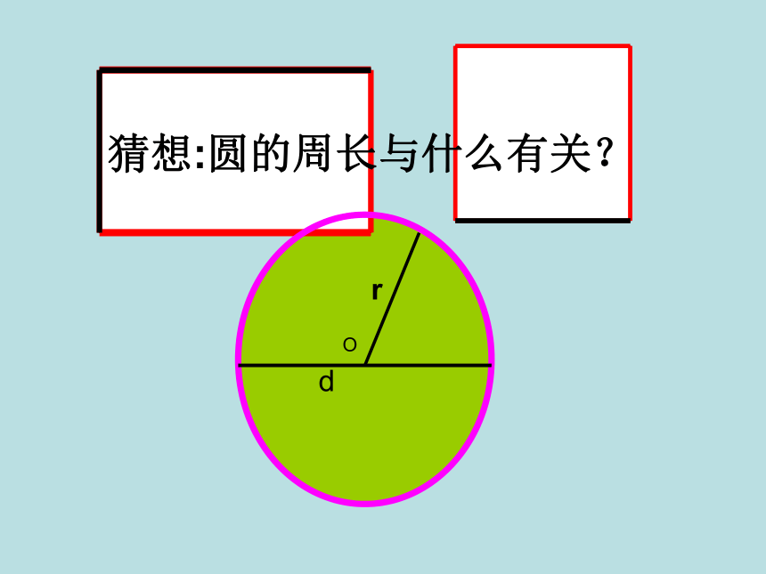 冀教版小学数学六上 4.1.1探索圆的周长公式 课件(共19张PPT)