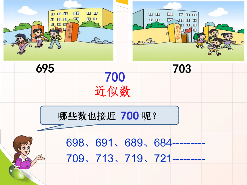 小学数学苏教版二年级下简单的近似数 课件(共19张PPT)