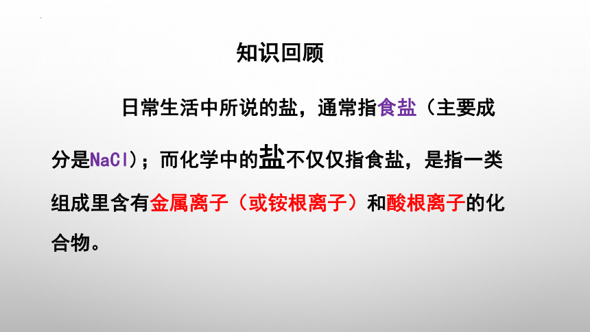 第十一单元课题1 生活中常见的盐（一）课件(共38张PPT)-2023-2024年九年级化学人教版下册