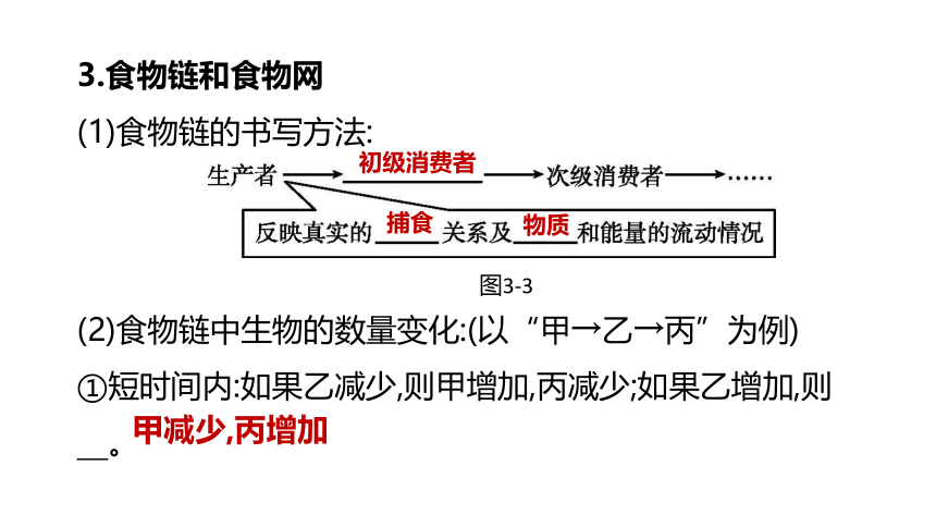 2022年浙江省中考科学一轮复习 第03课时　种群、群落、生态系统和生物圈（课件 46张PPT）