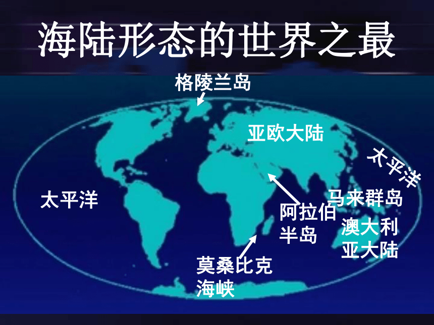 中国版八上地理 1.2 海陆分布 课件（46张PPT）