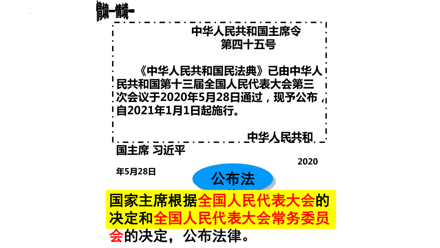 6.2 中华人民共和国主席 课件(共21张PPT)-2023-2024学年统编版道德与法治八年级下册