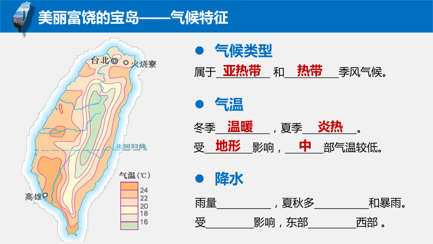 7.4祖国的神圣领土—台湾省课件-2021-2022学年八年级地理下学期人教版（共26张PPT）