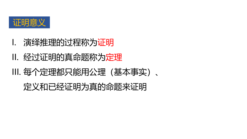 2021-2022学年北师大版八年级数学上册第七章 平行线的证明7.2.2  定理与证明课件（17张PPT）