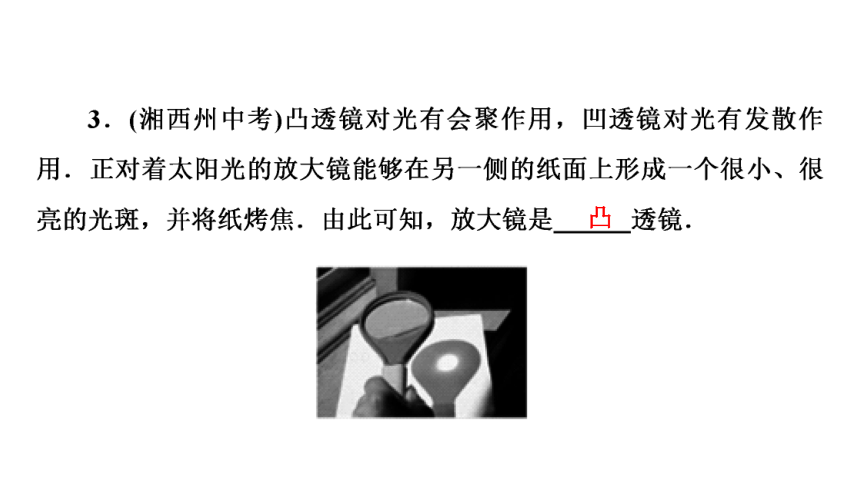 5.1透镜（习题PPT））2021-2022学年八年级上册物理人教版(共24张PPT)