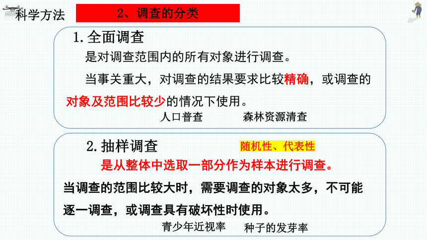 1.1.2调查周边环境中的生物课件(共19张PPT)2022-2023学年初中生物人教版七年级上册