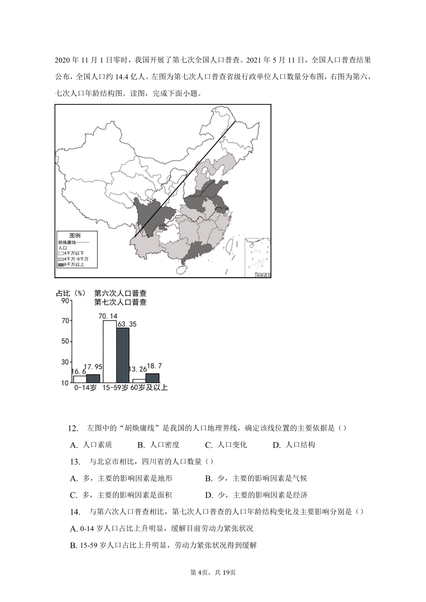2022-2023学年北京市东城区七年级（上）期末地理试题（含解析）