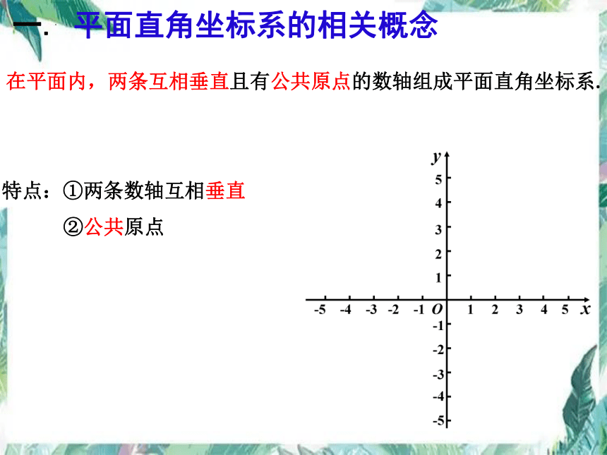 北师大版八年级上册 3 位置与坐标 复习课件(共20张PPT)