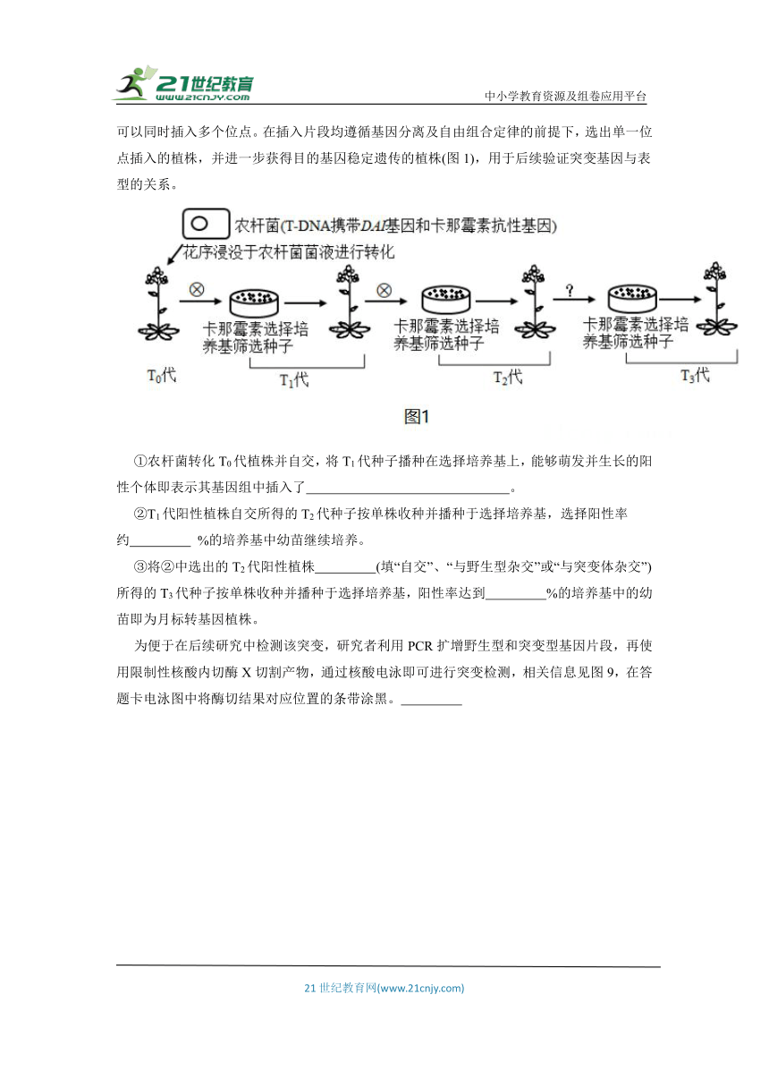 【考前冲刺】专项增分练五 生物技术与工程（含解析）