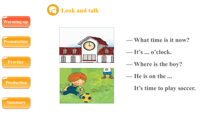 Unit 2 What time is it? Part A Let’s learn 课件（共33张PPT）