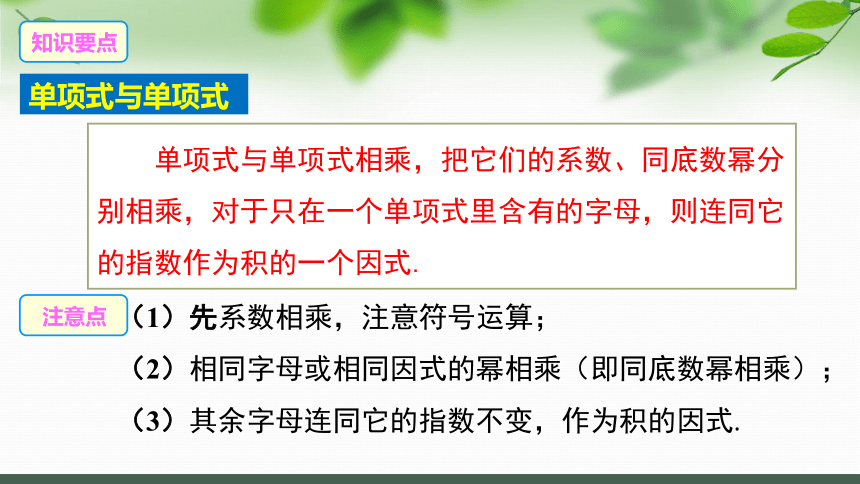 苏科版数学七年级下册 第9章 整式乘法与因式分解（1）课件（共31张ppt）