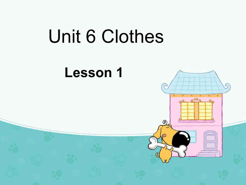 Unit-6-Clothes-Lesson-1-课件