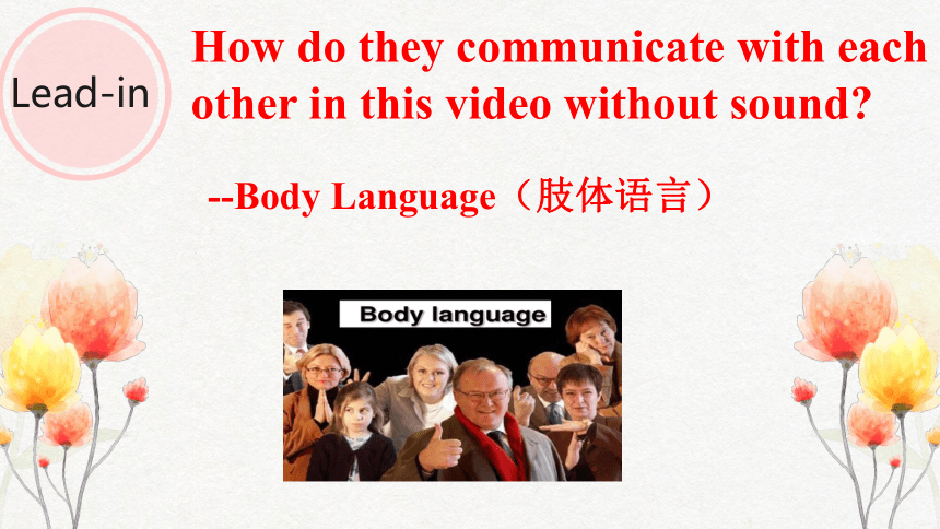 冀教版 八年级下Lesson 40 Body Language（课件）（24张PPT）