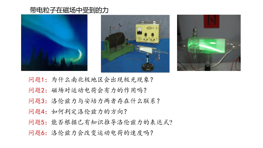 人教版选修一 1.2 磁场对运动电荷的作用力 课件（44张PPT）