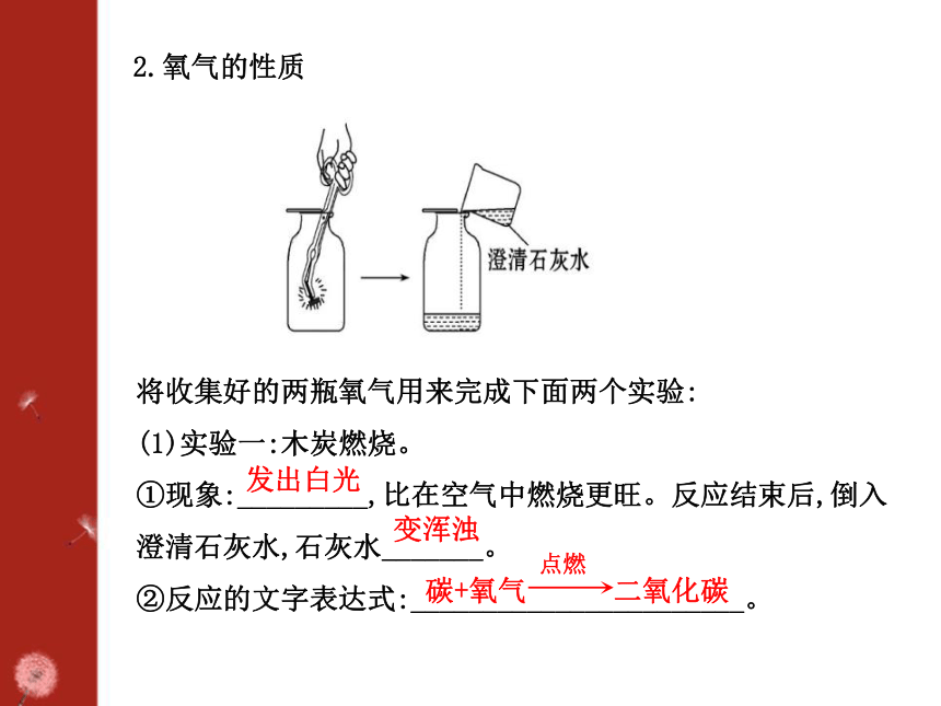 基础实验1 氧气的制取与性质（课件）  2022-2023学年沪教版九年级化学上册(共27张PPT)