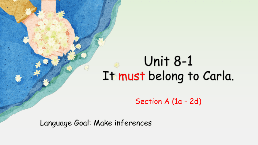 【培优课堂】SectionA (1a - 2d) 课件+内嵌音频 人教九年级Unit8 It must belong to Carla