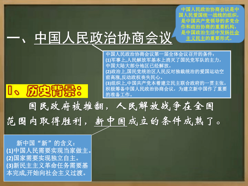 第1课 中华人民共和国成立  课件（23张PPT  内嵌音视频）