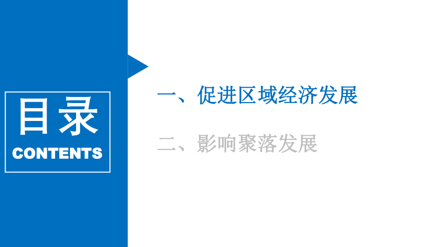 4.2交通运输布局对区域发展的影响课件(共20张PPT)