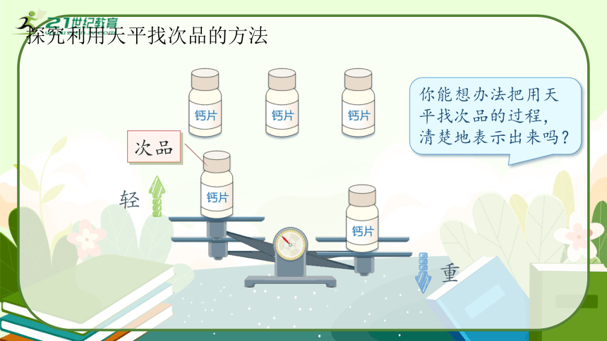 人教版五年级数学下册《找次品》教学课件(共40张PPT)