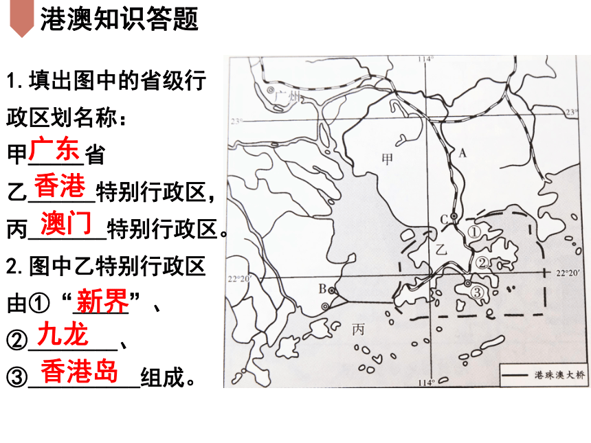 7.3“东方明珠”—香港和澳门 课件(共102张PPT)2022-2023学年人教版地理八年级下册