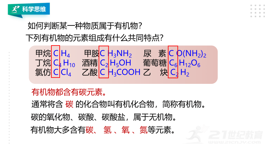 第3节 有机物和有机合成材料（课件 33张PPT）