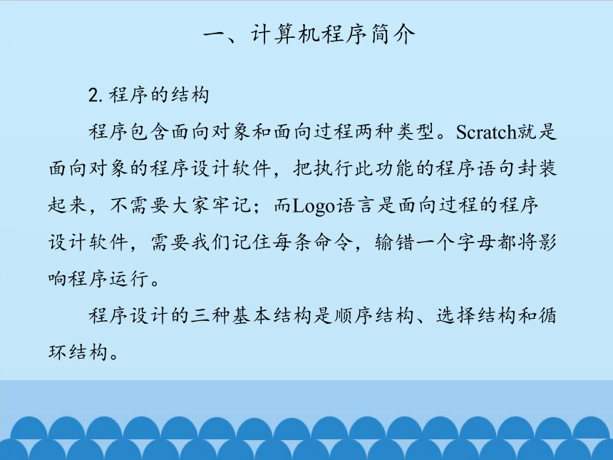 大连理工版六年级上册信息技术 第10课 程序和生活 课件(共12张PPT)