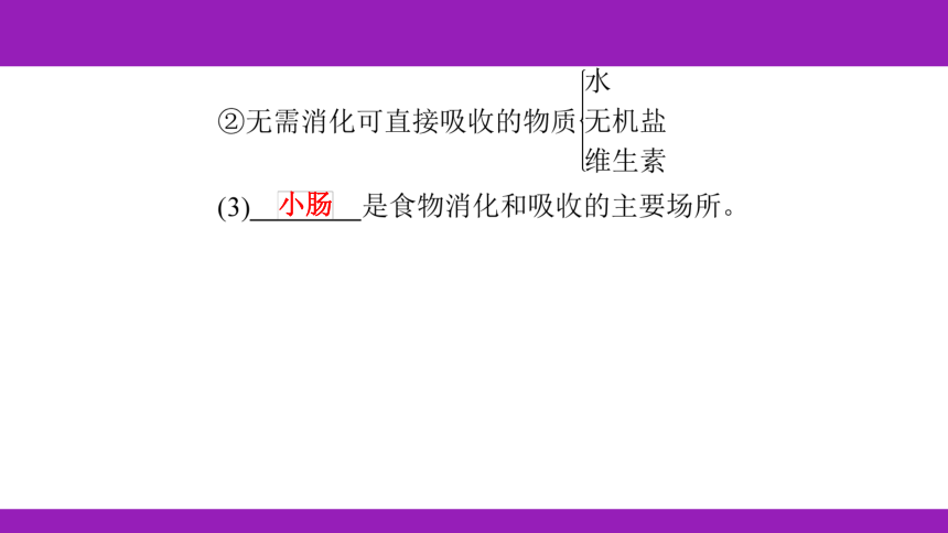 2023浙江中考一轮复习 第6课时 人体的物质和能量转换（一）（课件 50张ppt）