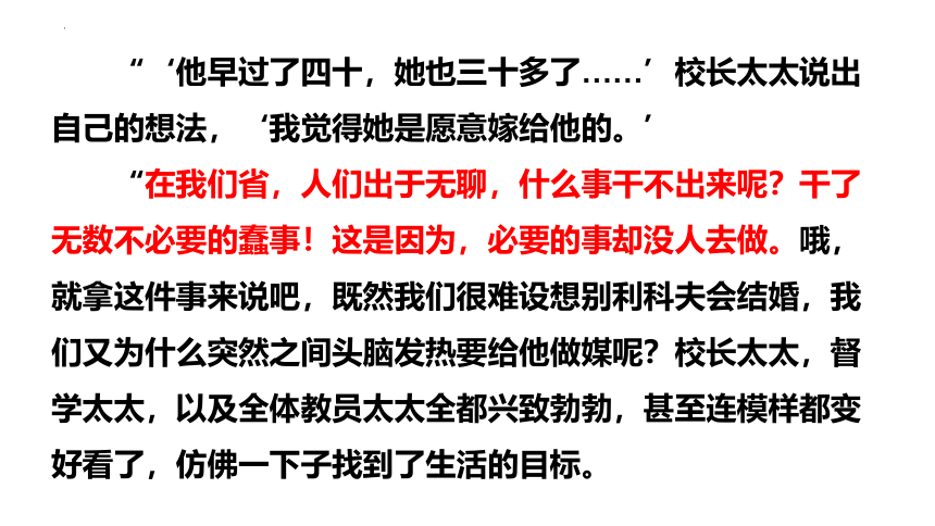 13.2《装在套子里的人》课件(共22张PPT) 2022-2023学年统编版高中语文必修下册