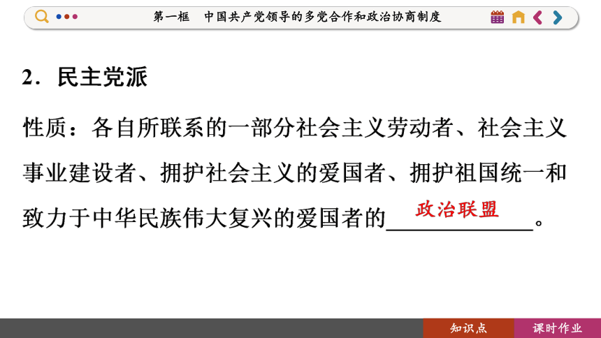 【核心素养目标】 6.1 中国共产党领导的多党合作和政治协商制度  课件(共136张PPT) 2023-2024学年高一政治部编版必修3