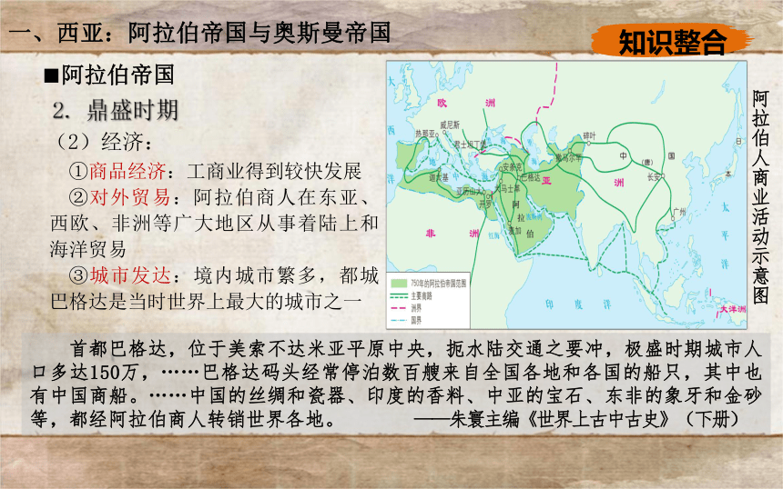 第4课 中古时期的亚洲 课件（31张PPT）——统编版中外历史纲要（下） 2023届高三一轮复习