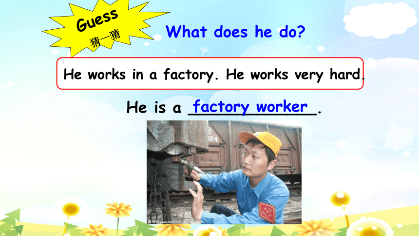 Unit 5 What does he do? Part B Let's learn 课件(共34张PPT，内嵌2视频)