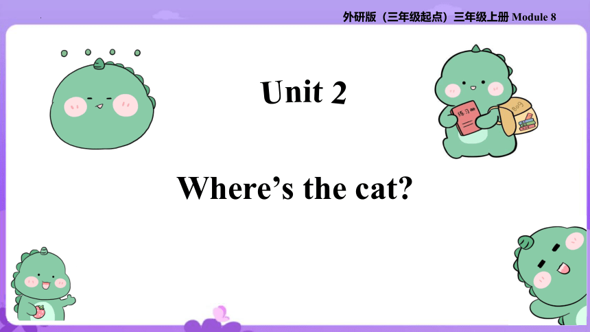 Module8 Unit2 Where's the cat？课件(共51张PPT)
