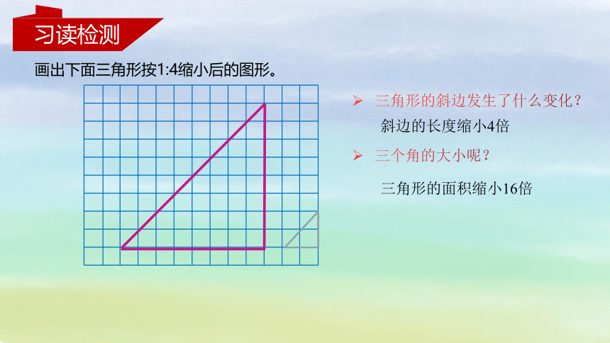 图形的放大和缩小（课件）-六年级下册数学北师大版(共15张PPT)