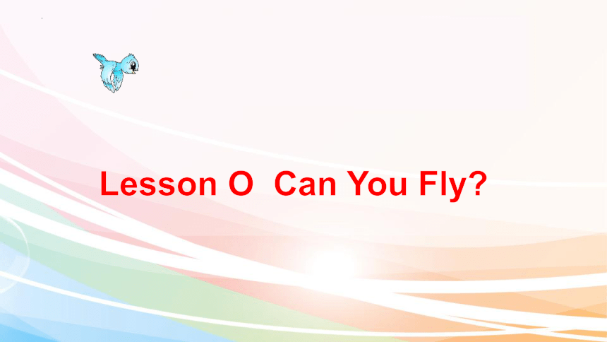 Lesson O Can You Fly 课件(共13张PPT)