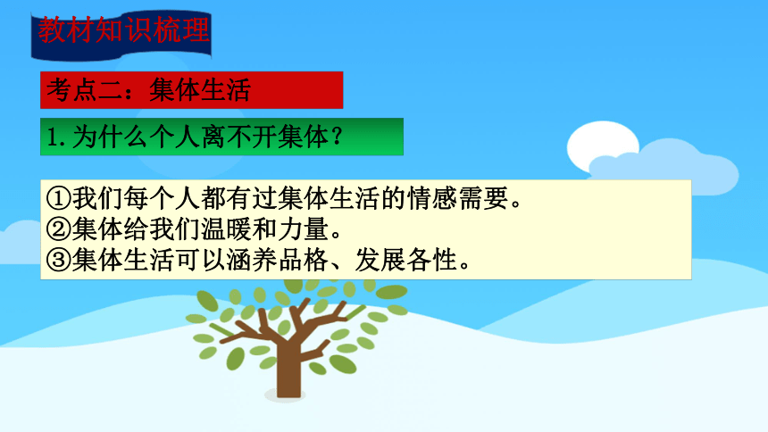 【新课标】2023年中考道法一轮复习专题二十五 热爱集体 关心国家课件(共68张PPT)