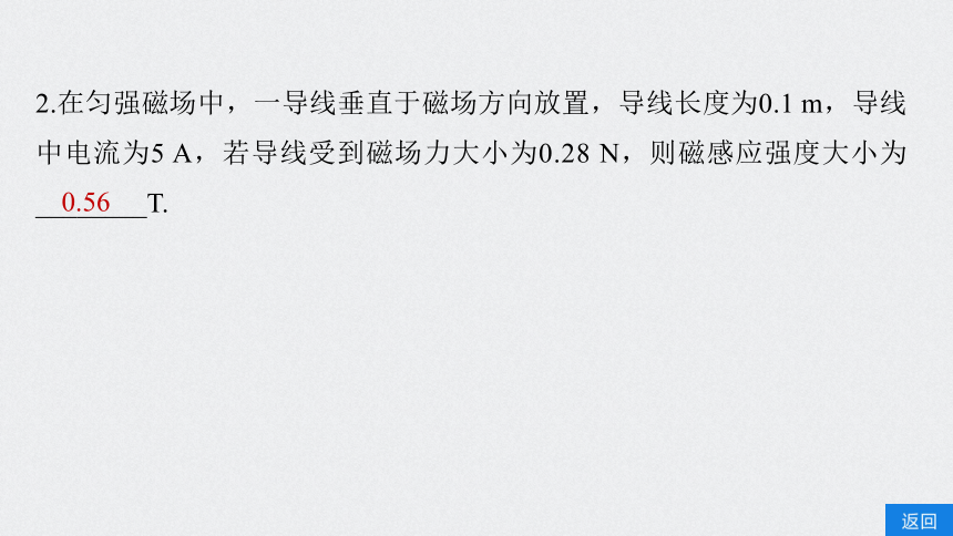 2020-2021学年高二上学期物理人教版（2019）必修第三册课件：13.2  磁感应强度　磁通量66张PPT