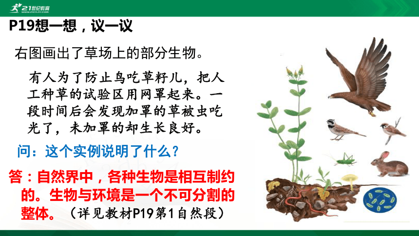 1.2.2生物与环境组成生态系统（共29张PPT)