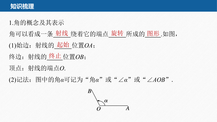 第五章 §5.1 5.1.1 任意角-高中数学人教A版必修一 课件（共48张PPT）