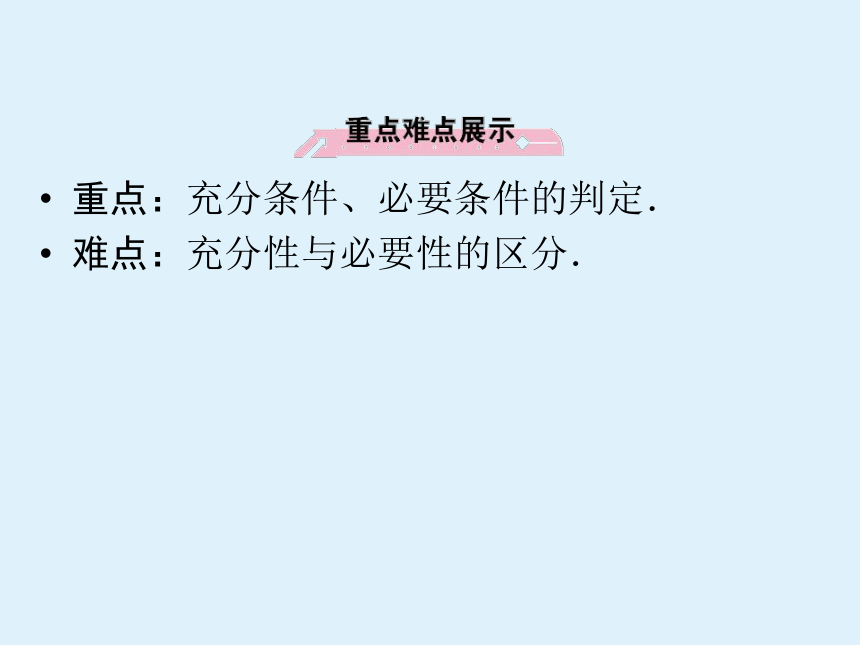 沪教版（上海）高一数学上册 1.5 充分条件与必要条件_1 课件(共34张PPT)