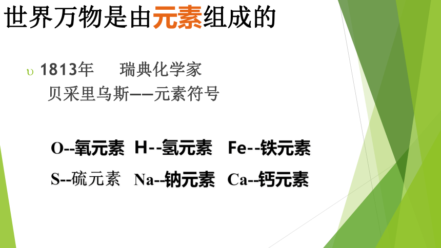 沪教版（上海）化学 九年级上册 1.4 世界通用的化学语言 课件（21张ppt）