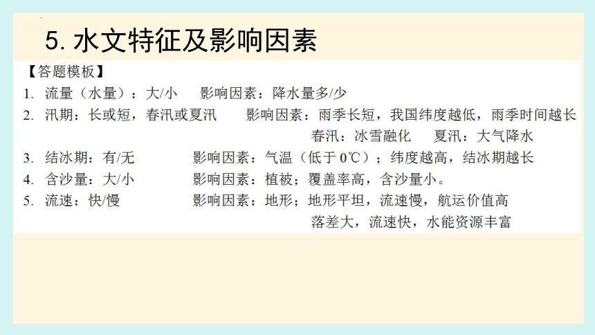 2024年中考地理复习专题十七 中国的河流课件(共43张PPT)
