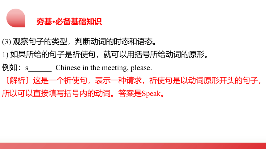 2024中考英语复习题型精讲第13讲 单词拼写（首字母提示+汉语提示+句意提示）课件(共33张PPT)