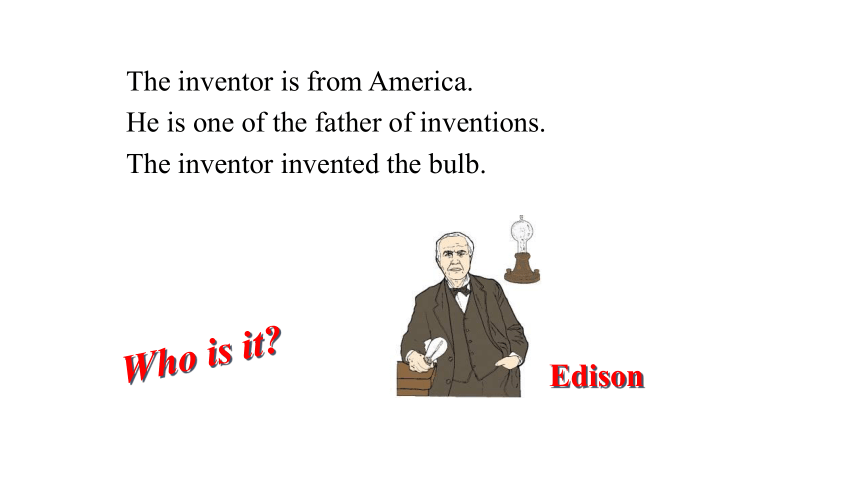 Unit 4 Inventions Listening and Speaking 课件(共33张PPT)