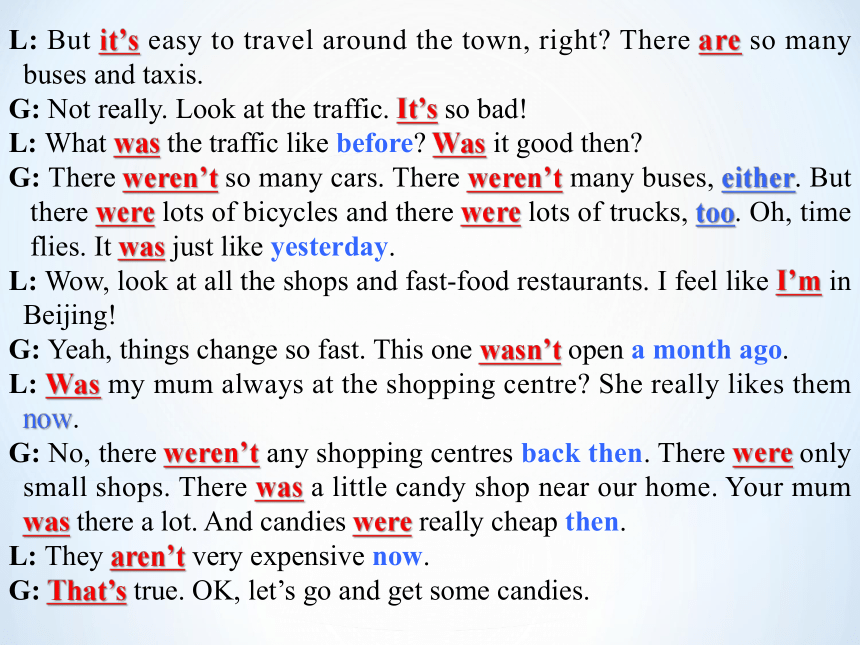 Unit 5 Lesson 13 Changes in Our Town课件(共22张PPT)